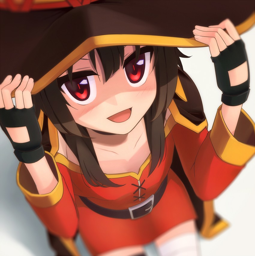 megumin (kono subarashii sekai ni shukufuku wo!) drawn by japi