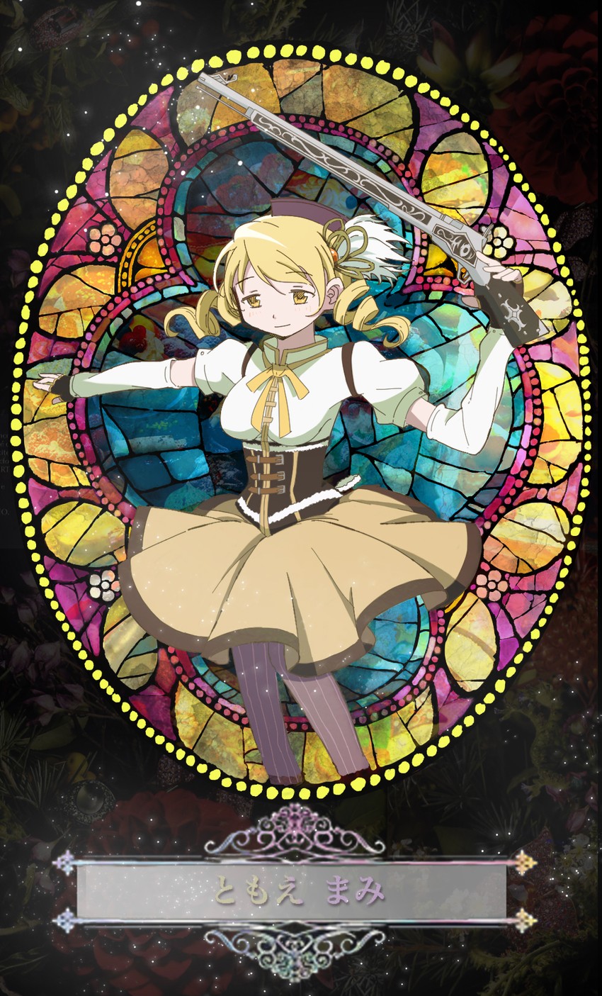 tomoe mami (mahou shoujo madoka magica) drawn by freakish-x