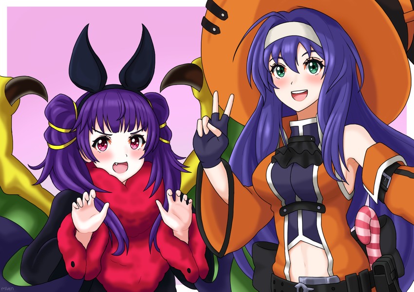 mia and myrrh (fire emblem and 3 more) drawn by miven