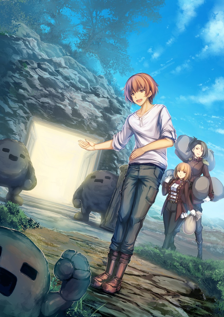 sanada shirou, lotte gram, and diane lane (original and 1 more) drawn by tenmaso
