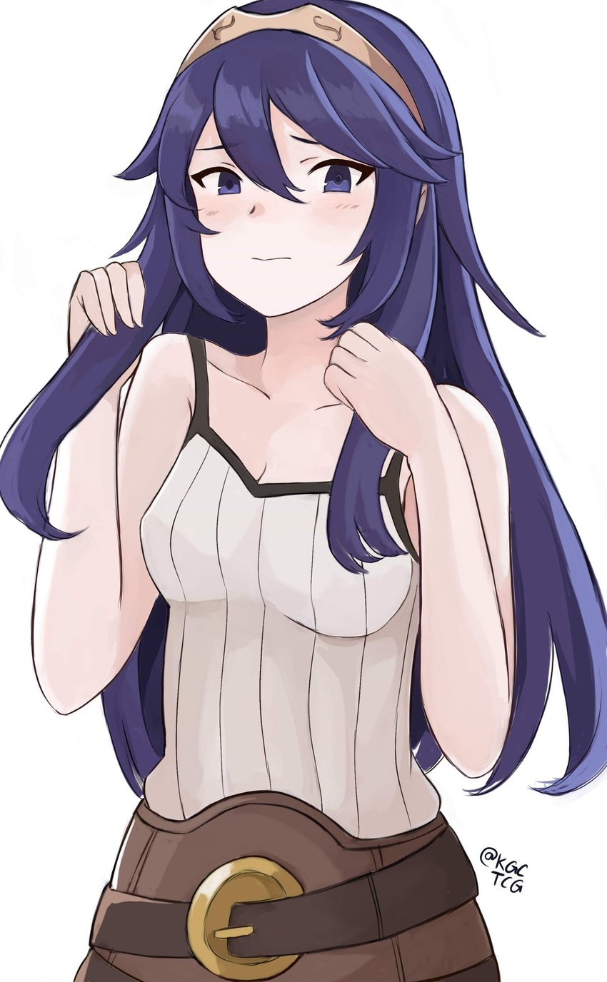lucina and female robin (fire emblem and 1 more) drawn by kgctcg