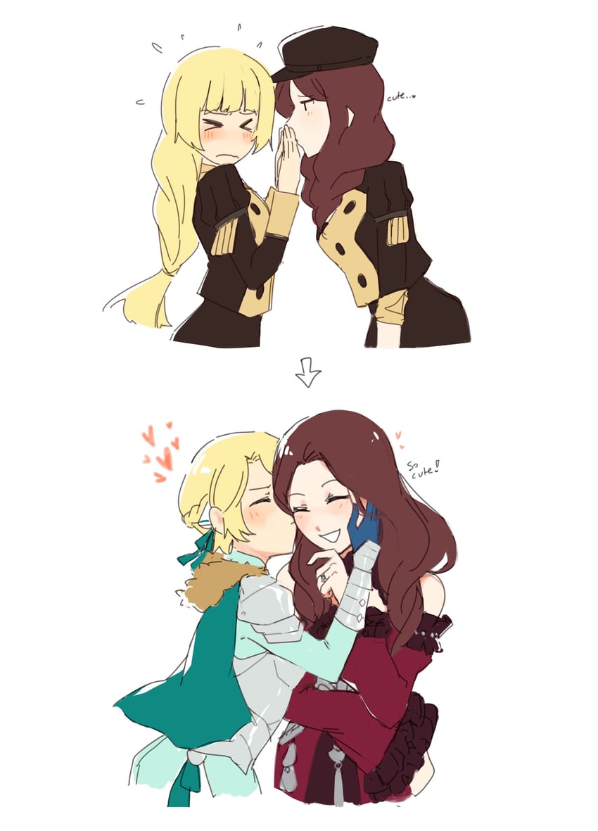 dorothea arnault and ingrid brandl galatea (fire emblem and 1 more) drawn by gummy_(puffaluficus)
