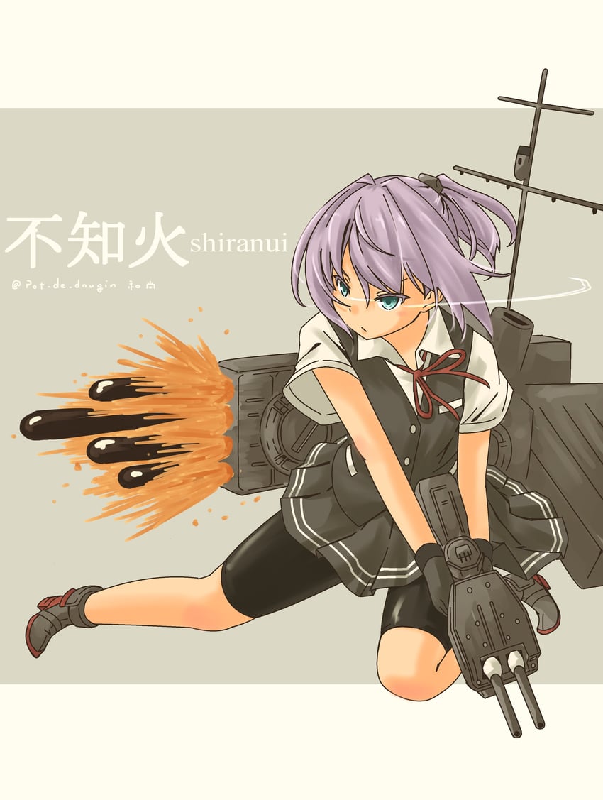 shiranui and shiranui kai ni (kantai collection) drawn by pot-de