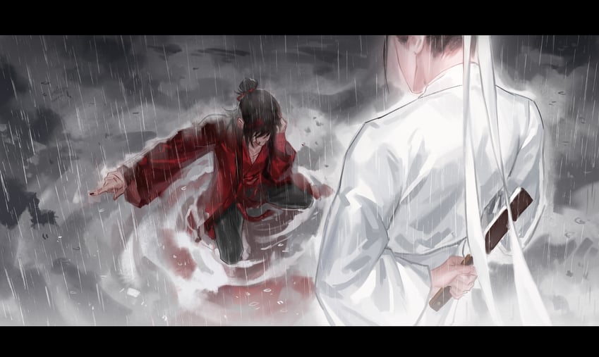 li huowang and zhuge yuan (dao gui yi xian) drawn by omigawakurotai