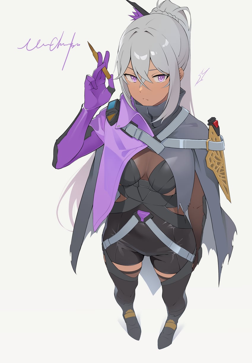 nemesis (girls' frontline and 1 more) drawn by vinnie_cheeks