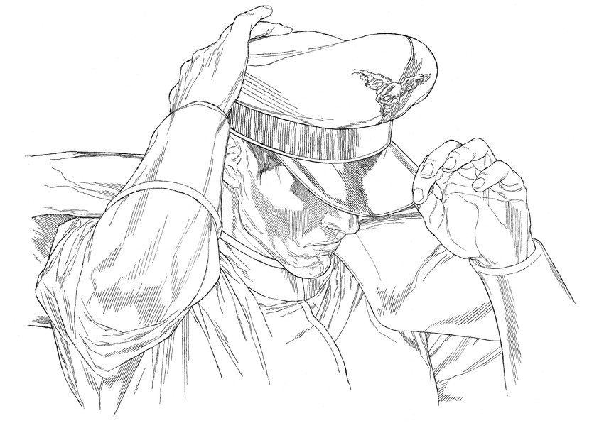 m. bison (street fighter) drawn by yoshihara_motoki
