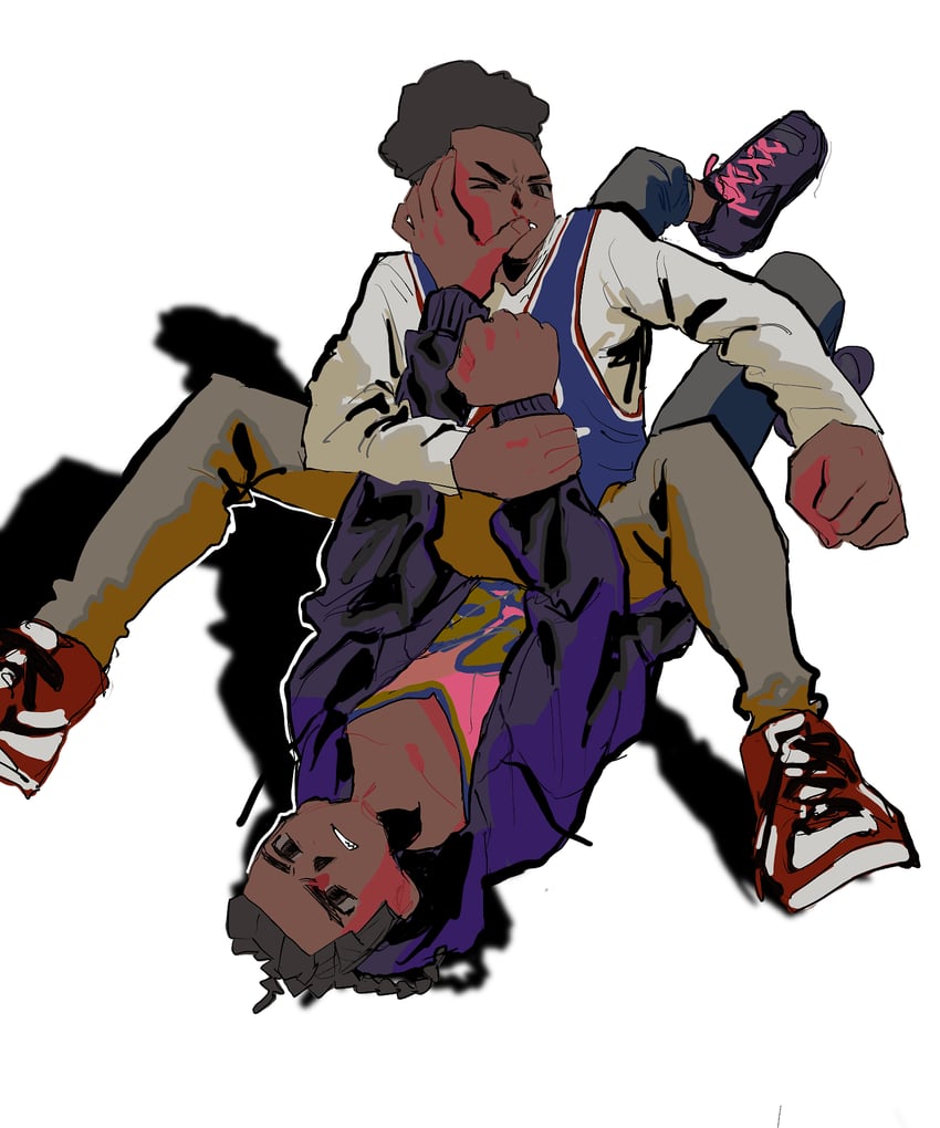 miles morales and miles g. morales (marvel and 3 more) drawn by tami_tome_mo