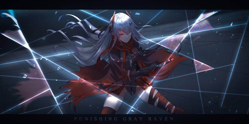 alpha and alpha: crimson abyss (punishing: gray raven) drawn by jack9614