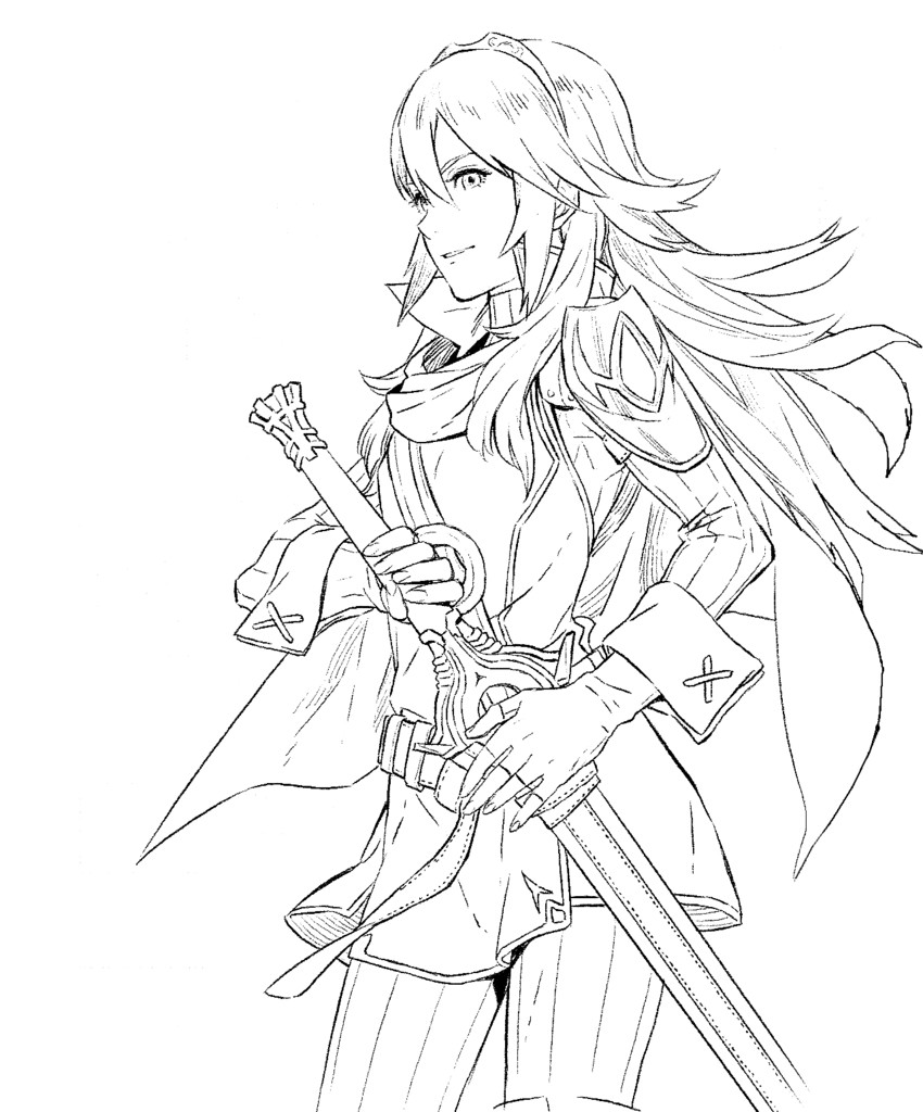 lucina (fire emblem and 1 more) drawn by kozaki_yuusuke