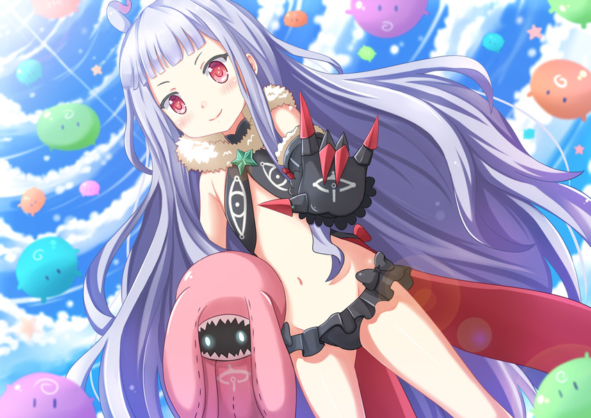 hoshimiya kate, venera-sama, galaktika, and kurukuru (sekai seifuku: bouryaku no zvezda) drawn by kazenokaze