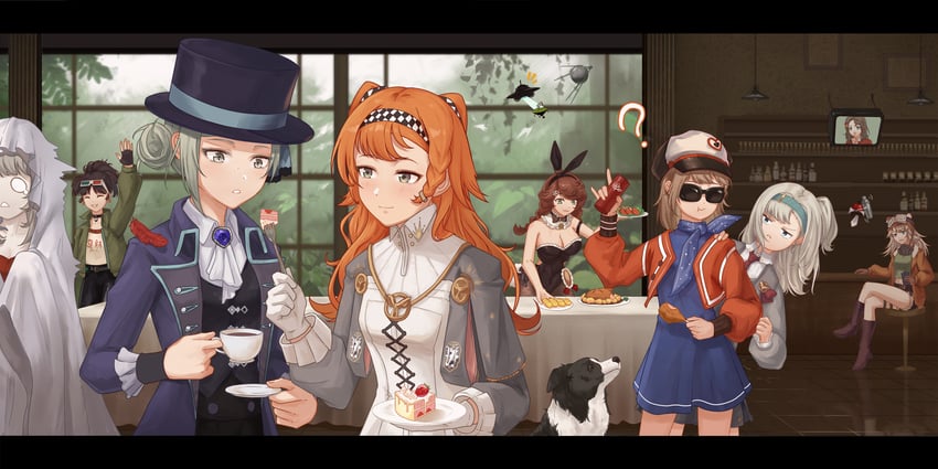 vertin, sonetto, regulus, apple, matilda bouanich, and 8 more (reverse:1999) drawn by luoyi_(user_xatj3328)