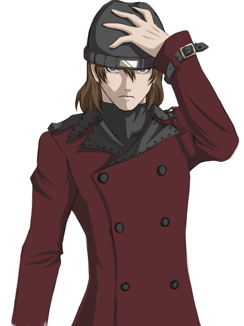 aragaki shinjirou (persona and 1 more) drawn by sei15