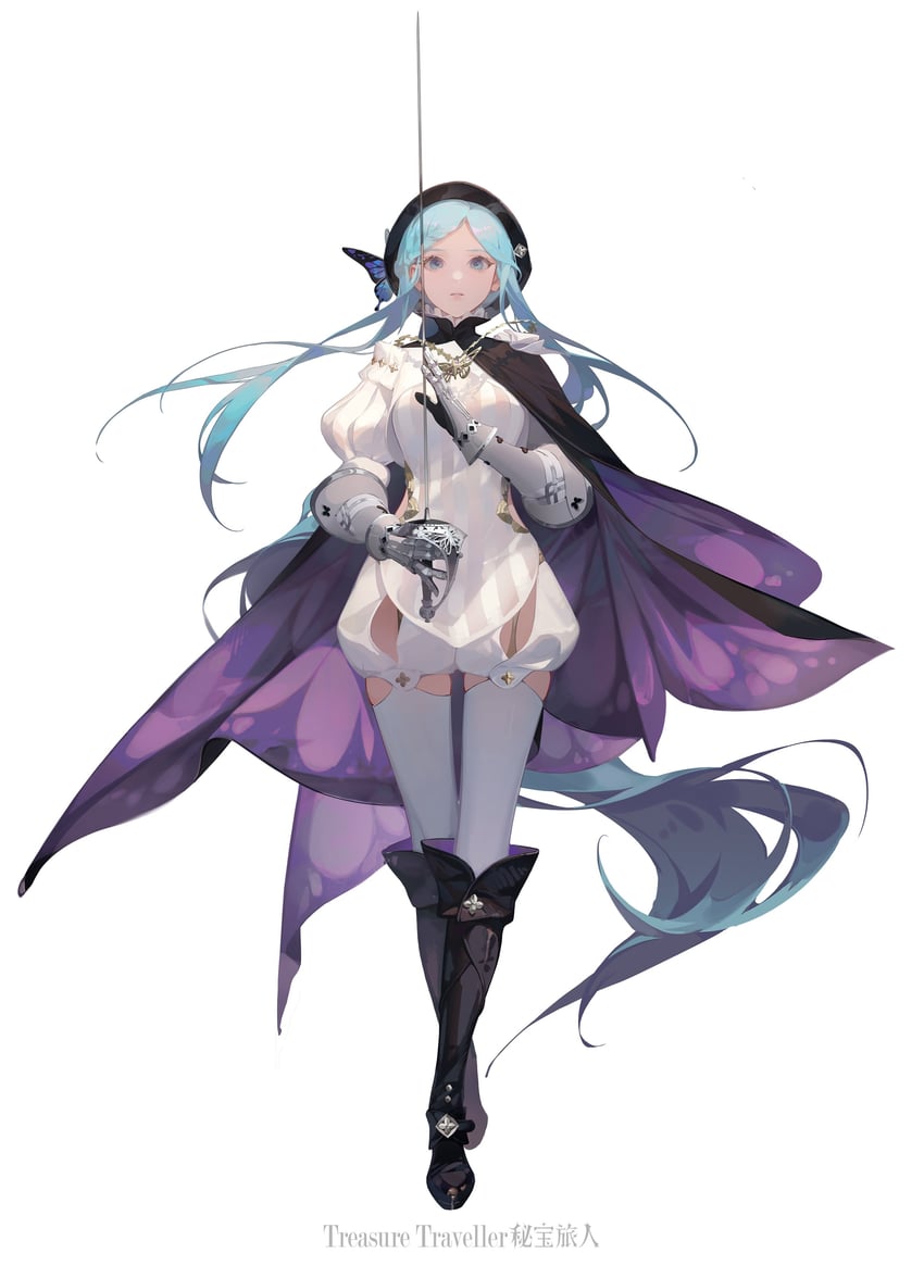 cangqiong (synthesizer v and 1 more) drawn by dlgeria