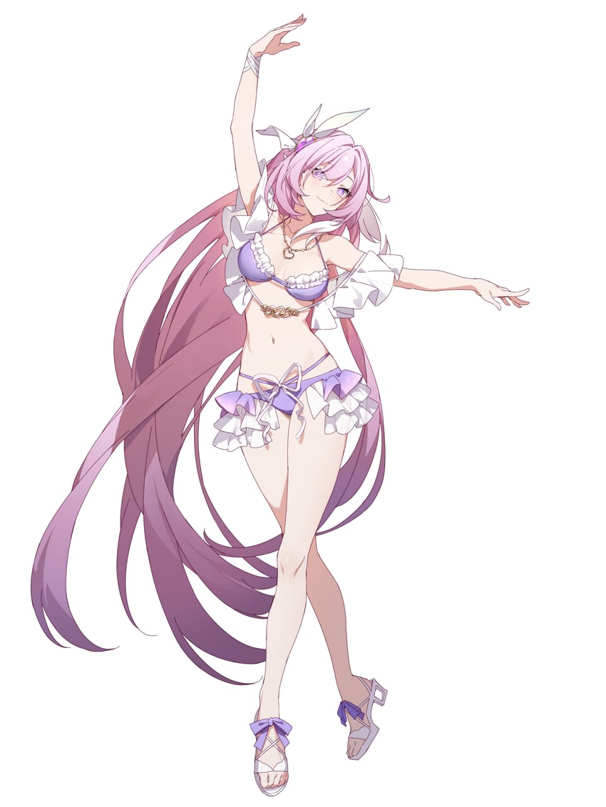 elysia (honkai and 1 more) drawn by sylvia_(huajiuhuajiu)