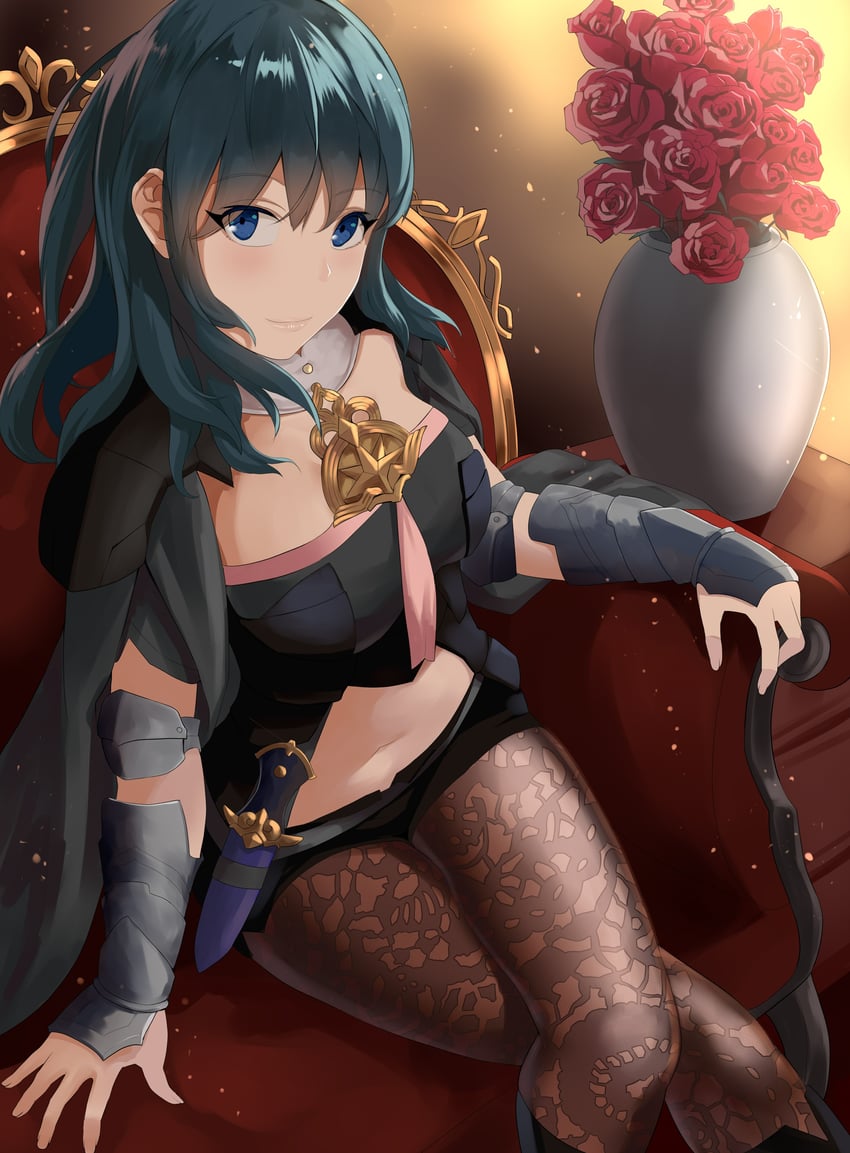female byleth (fire emblem and 1 more) drawn by sail_(sail-away)