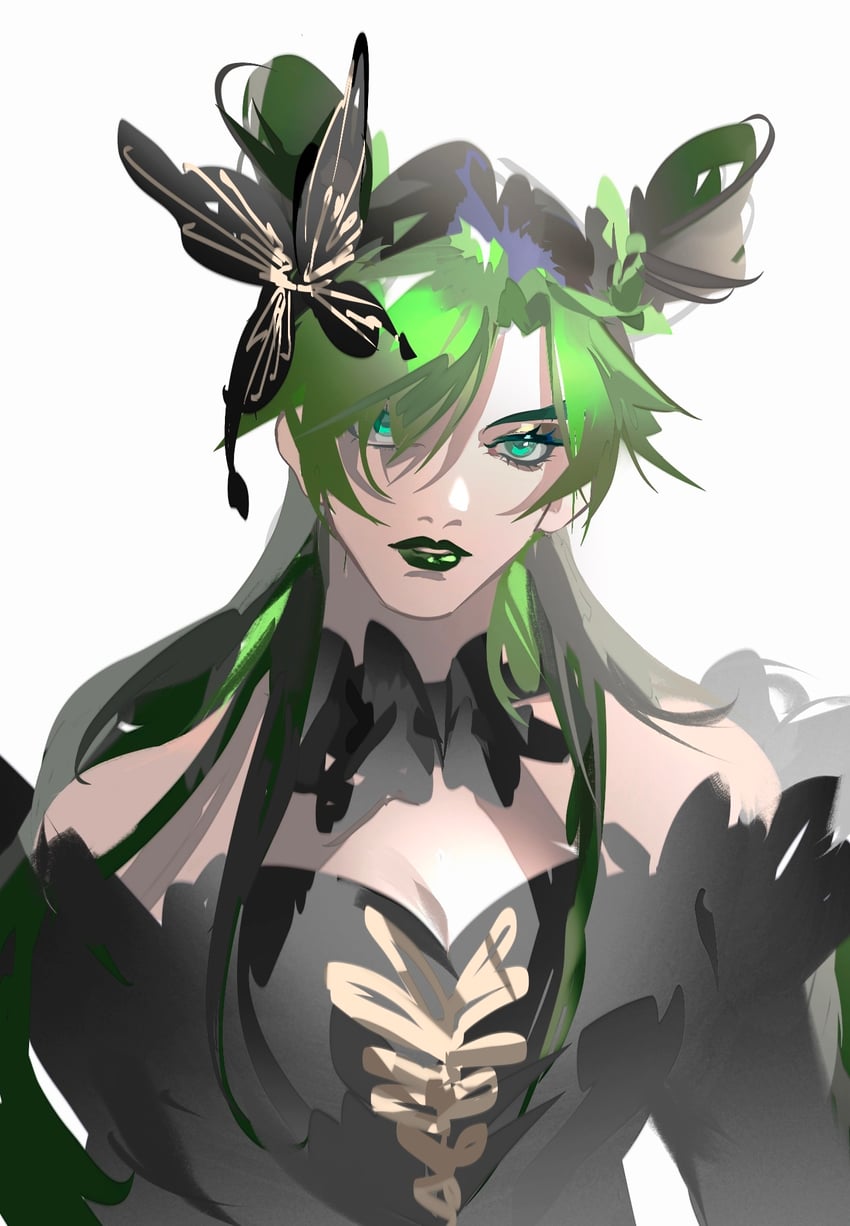kujo jolyne (jojo no kimyou na bouken and 1 more) drawn by kuriimalekou