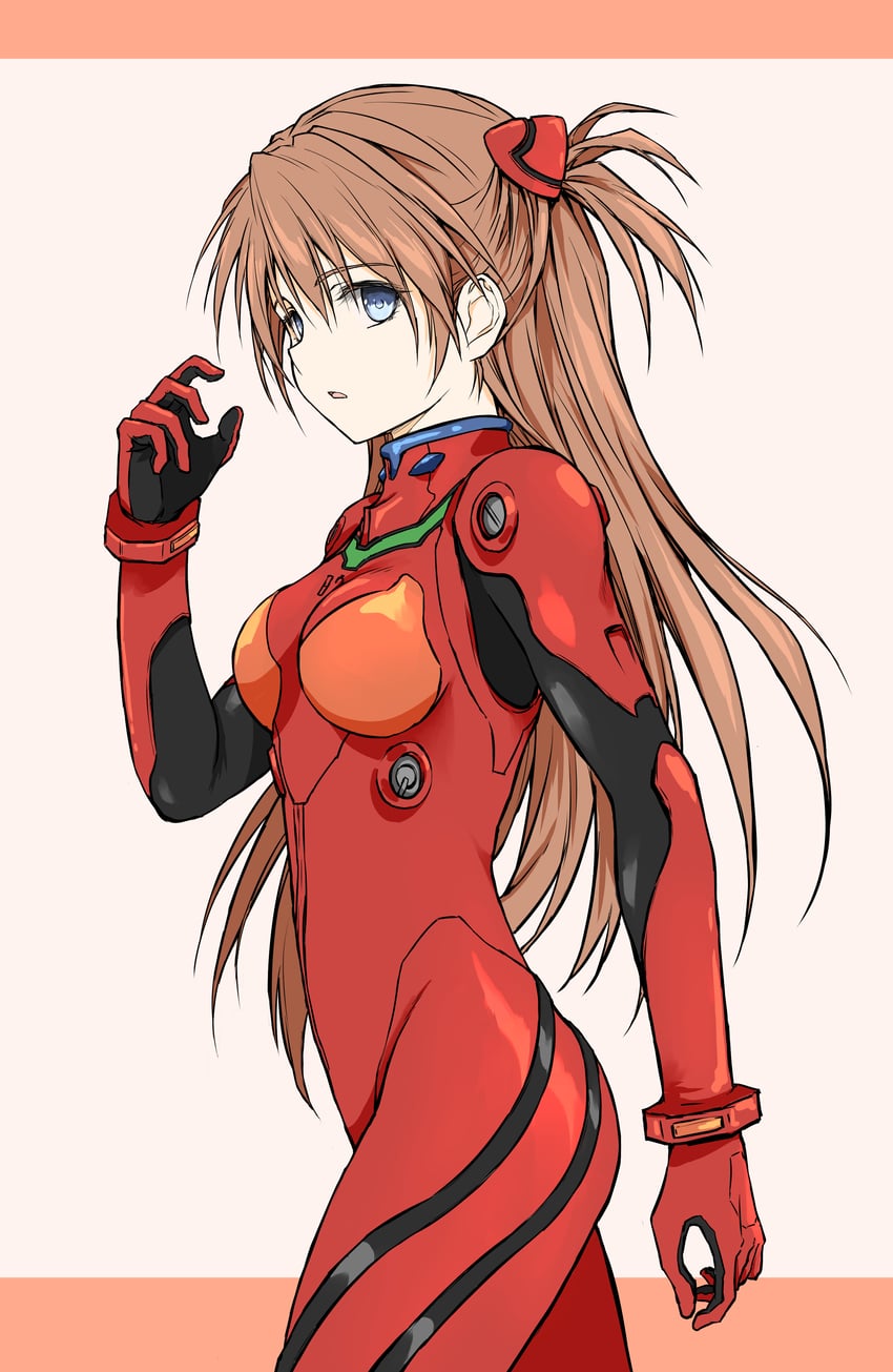 souryuu asuka langley (neon genesis evangelion) drawn by shimoda_masaya