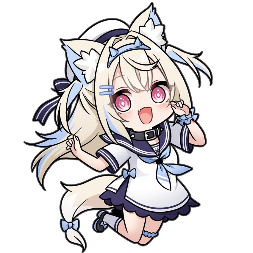 fuwawa abyssgard (hololive and 1 more) drawn by kadose_ara