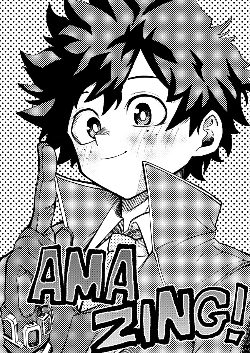 midoriya izuku (boku no hero academia) drawn by kou_hei_(takasr_kou)