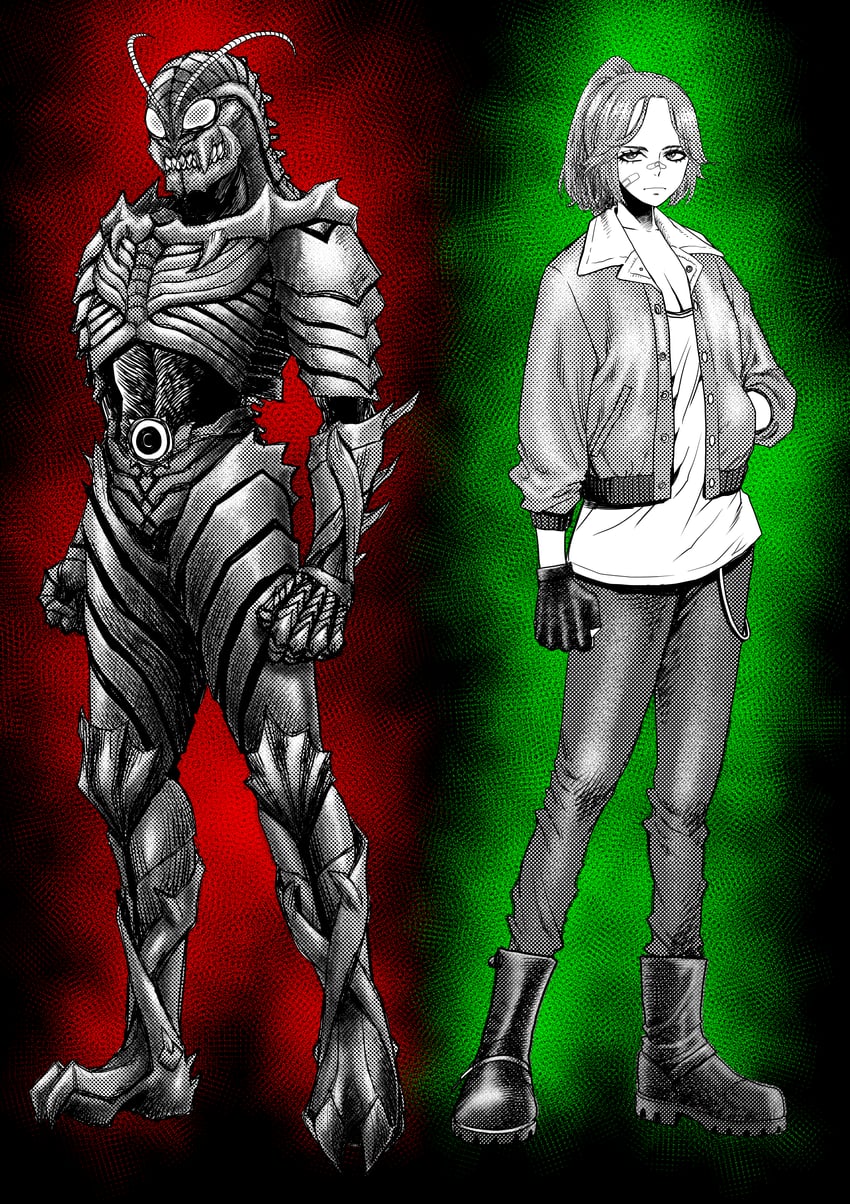original and 1 more drawn by takayama_akira