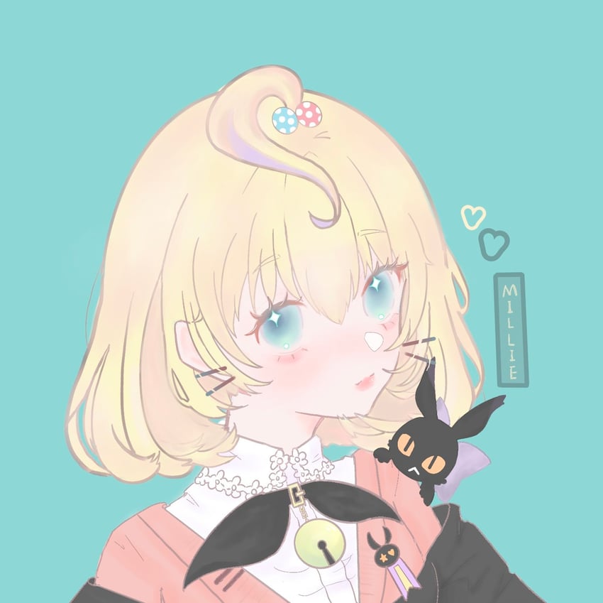 millie parfait and lucie (nijisanji and 1 more) drawn by iktsuar78924960
