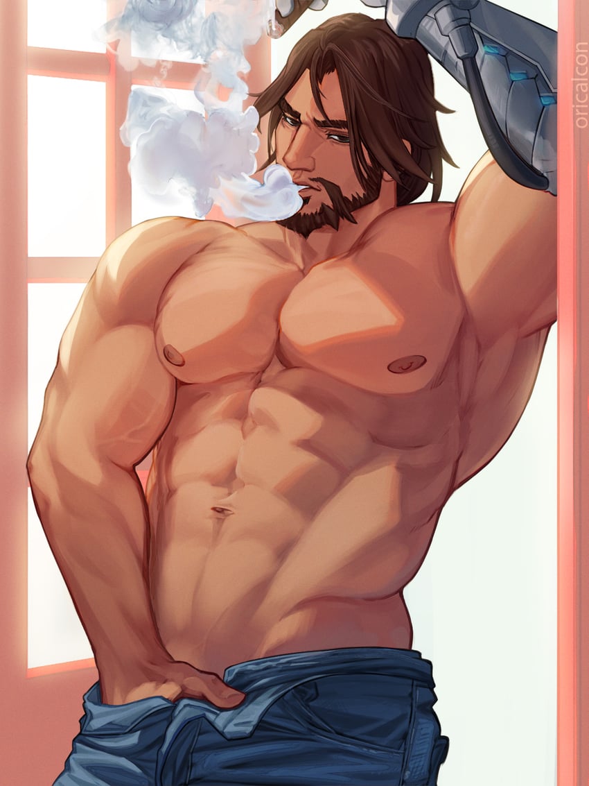 cassidy (overwatch and 1 more) drawn by oricalcon