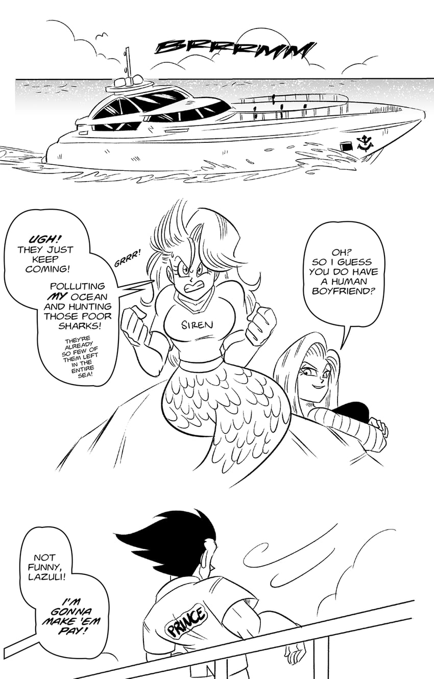 vegeta, android 18, and bulma (dragon ball and 1 more) drawn by funsexydb