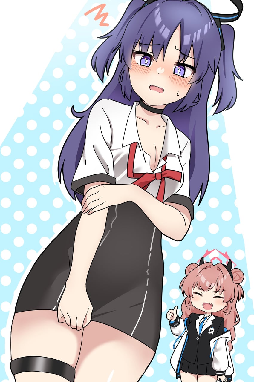 yuuka and kirara (blue archive) drawn by kepa_(kepa_games)