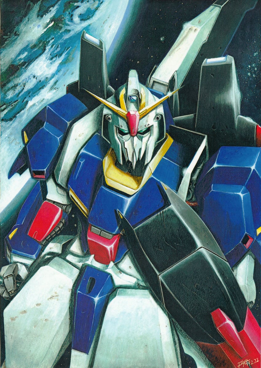 zeta gundam (gundam and 2 more) drawn by fuyunosemi