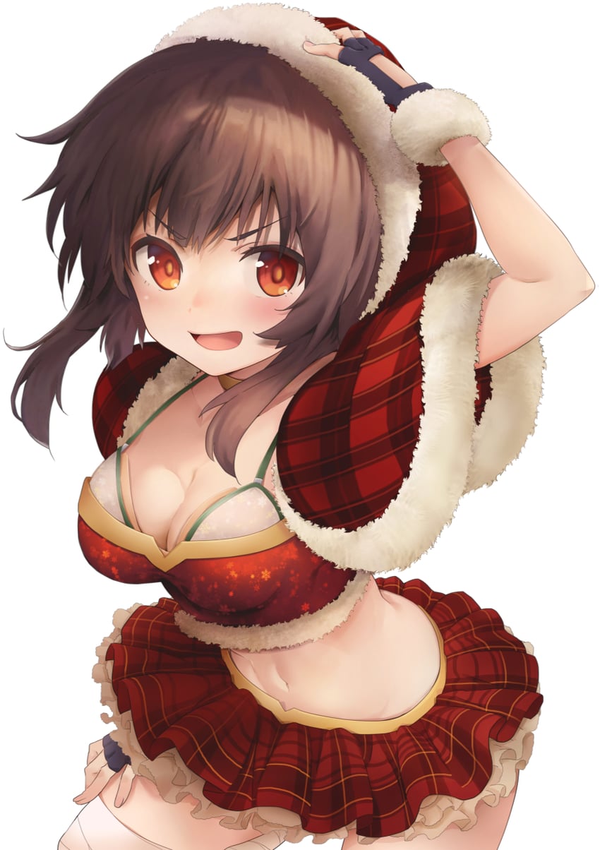 megumin (kono subarashii sekai ni shukufuku wo!) drawn by toraya_(doujintraya)