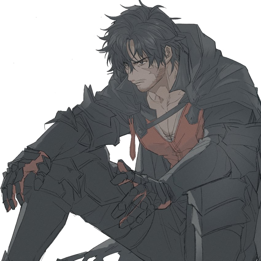 clive rosfield (final fantasy and 1 more) drawn by garbage_paper