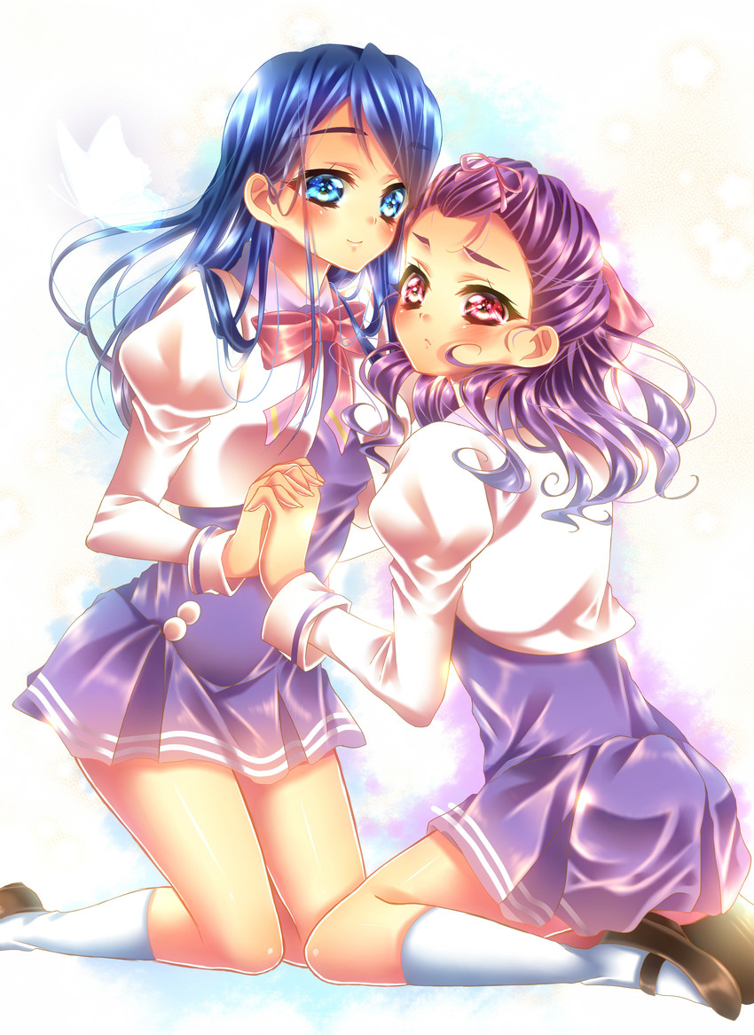 minazuki karen and mimino kurumi (precure and 2 more) drawn by touki_matsuri