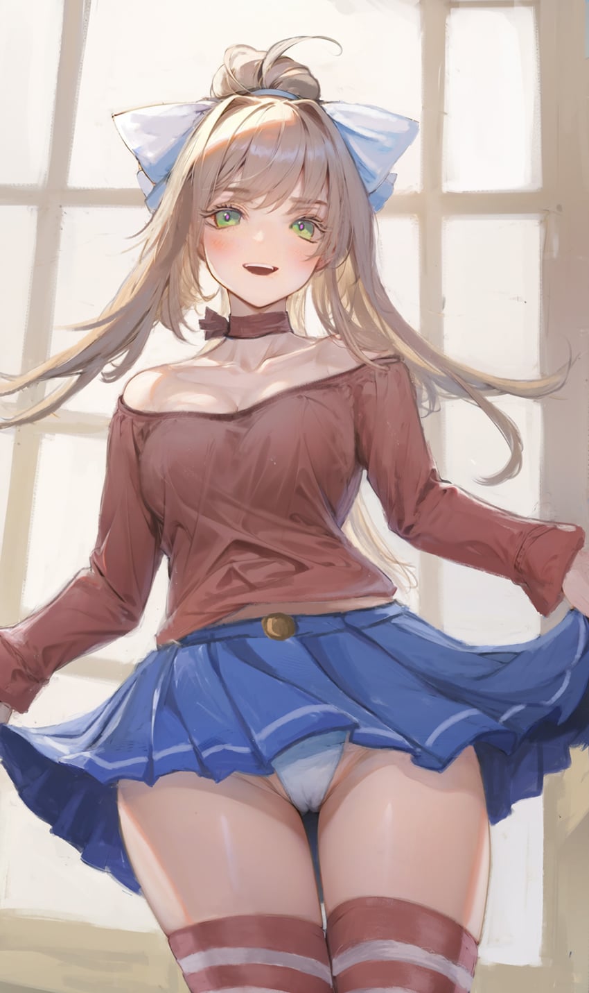 monika and mita (doki doki literature club and 1 more) drawn by assaultharpy