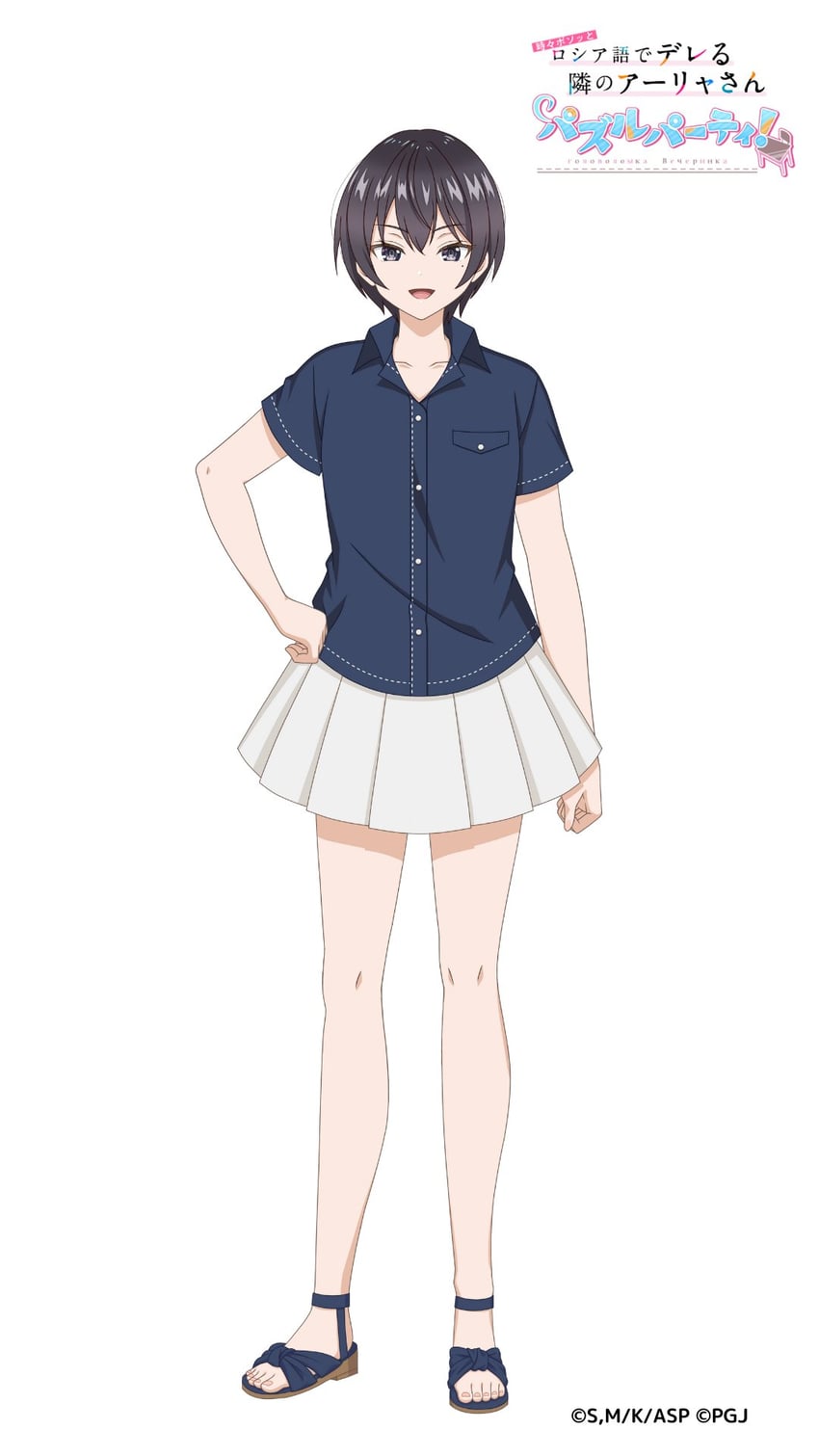 sarashina chisaki (tokidoki bosotto roshia-go de dereru tonari no alya-san and 1 more)