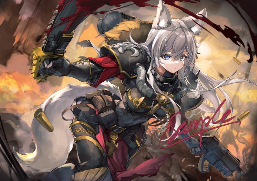 adepta sororitas (original and 1 more) drawn by xun_li_eins