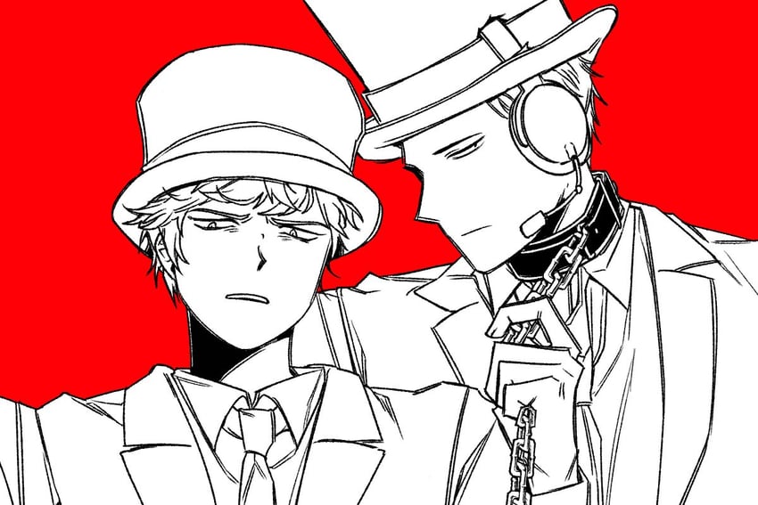 sven svensson and burt curtis (henry stickmin) drawn by minng_corp