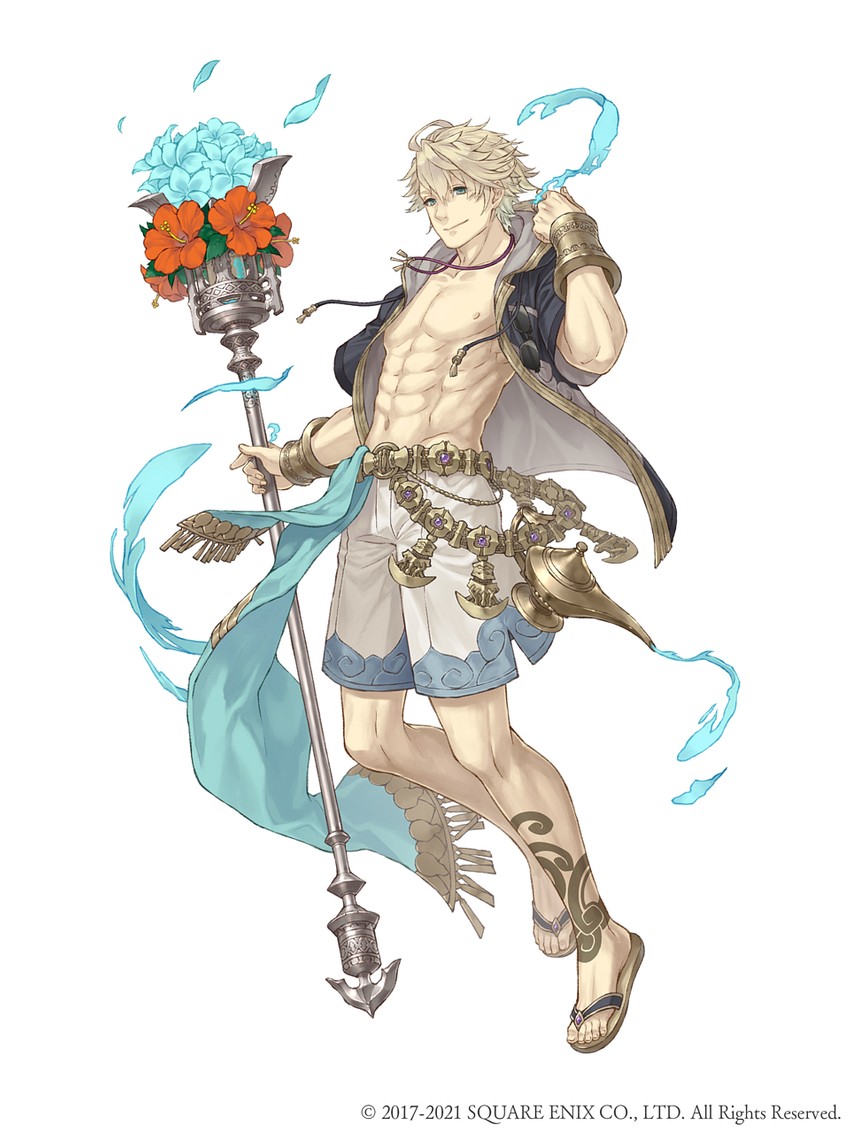 aladdin (sinoalice and 1 more) drawn by ji_no