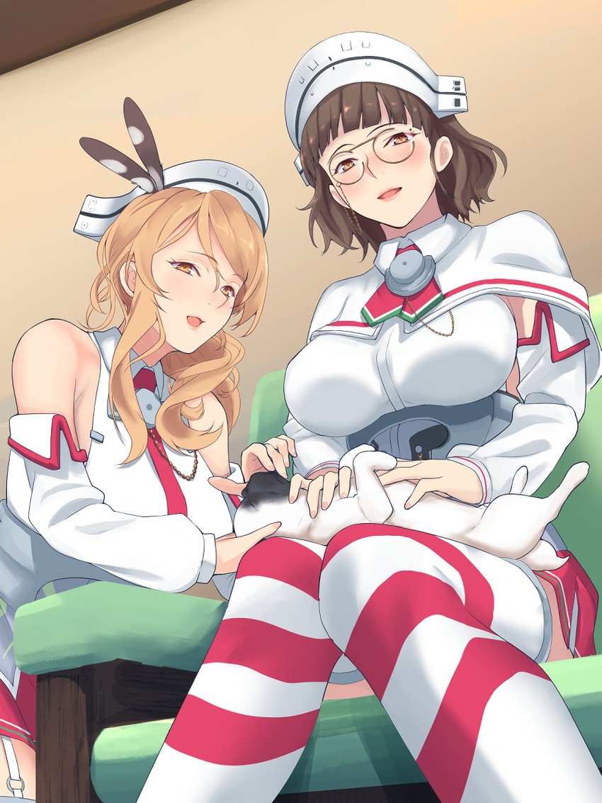 littorio and roma (kantai collection) drawn by shingyou_(alexander-13)
