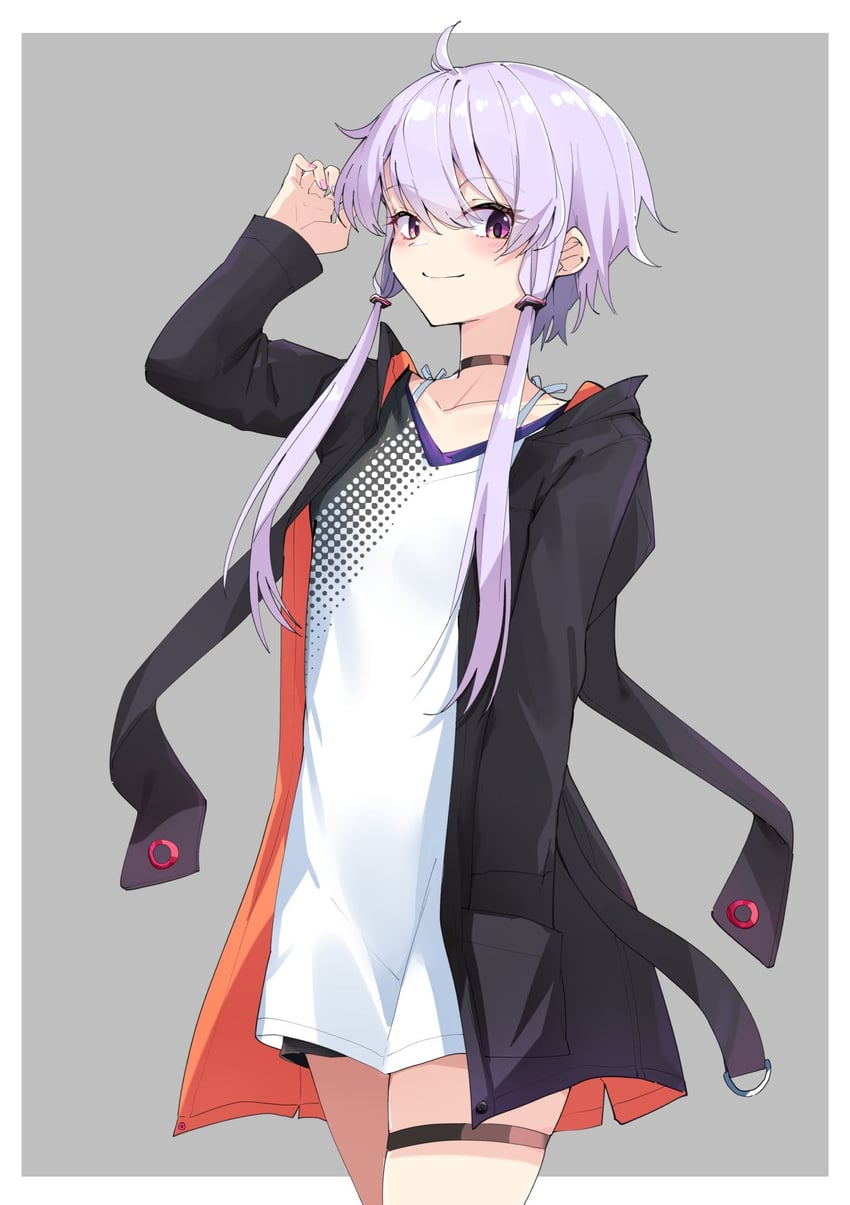 yuzuki yukari (vocaloid and 1 more) drawn by zooanime