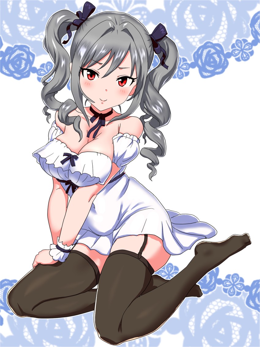 kanzaki ranko (idolmaster and 1 more) drawn by kezune_(i-_-i)
