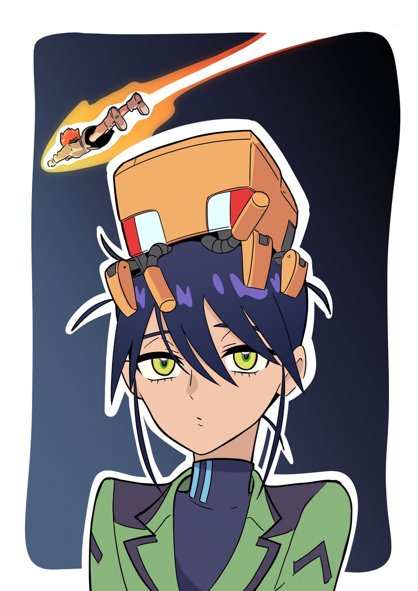 amate yuzuriha, nyaan, and conch (gundam and 1 more) drawn by soon_(toruto98)