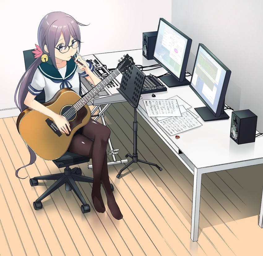 akebono and akebono kai (kantai collection and 2 more) drawn by masukuza_j