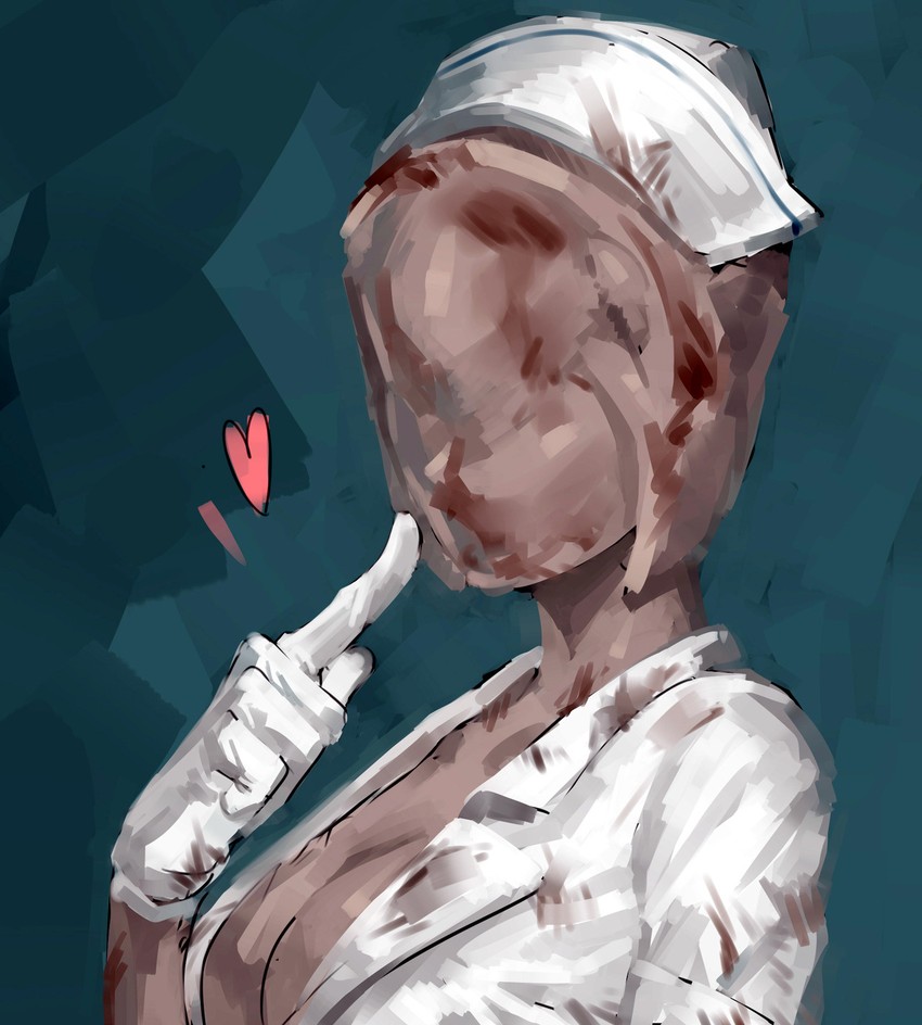 bubble head nurse (silent hill and 1 more) drawn by ayu_tanaka