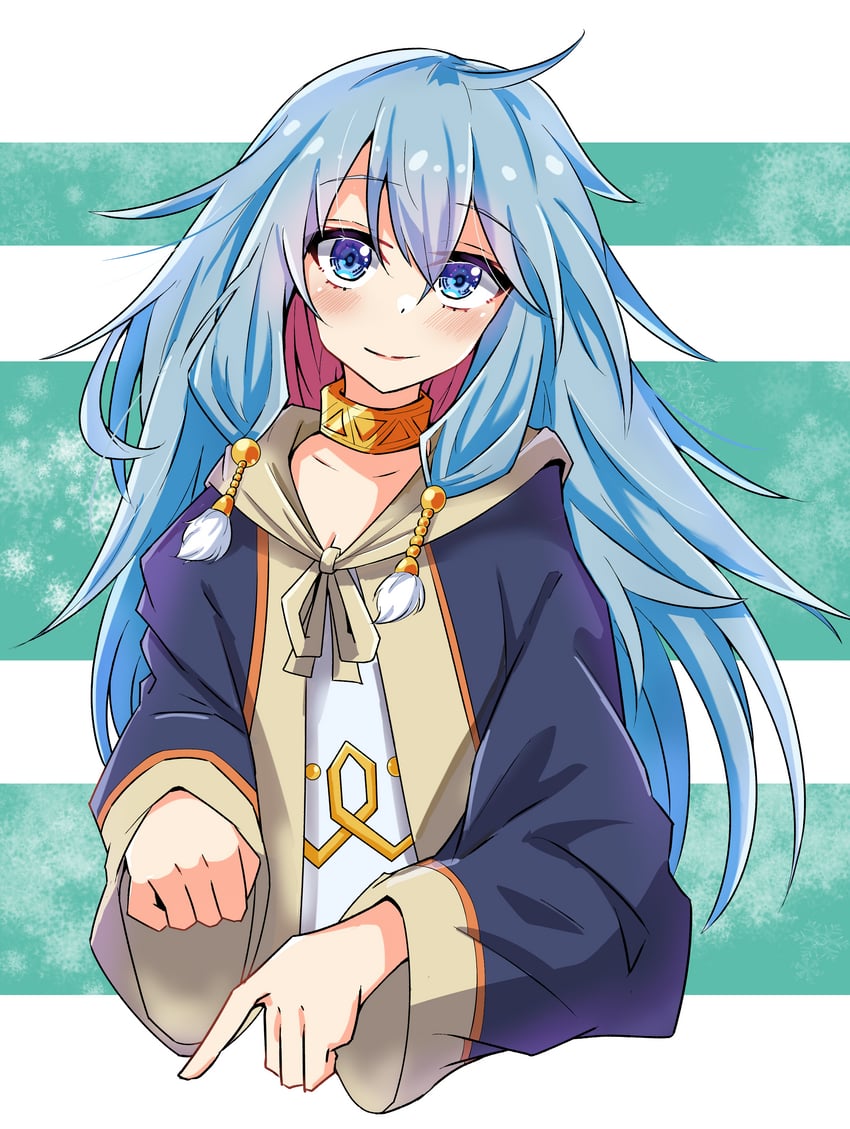 ariel and speaker for the ice barriers (yu-gi-oh!) drawn by bakuma