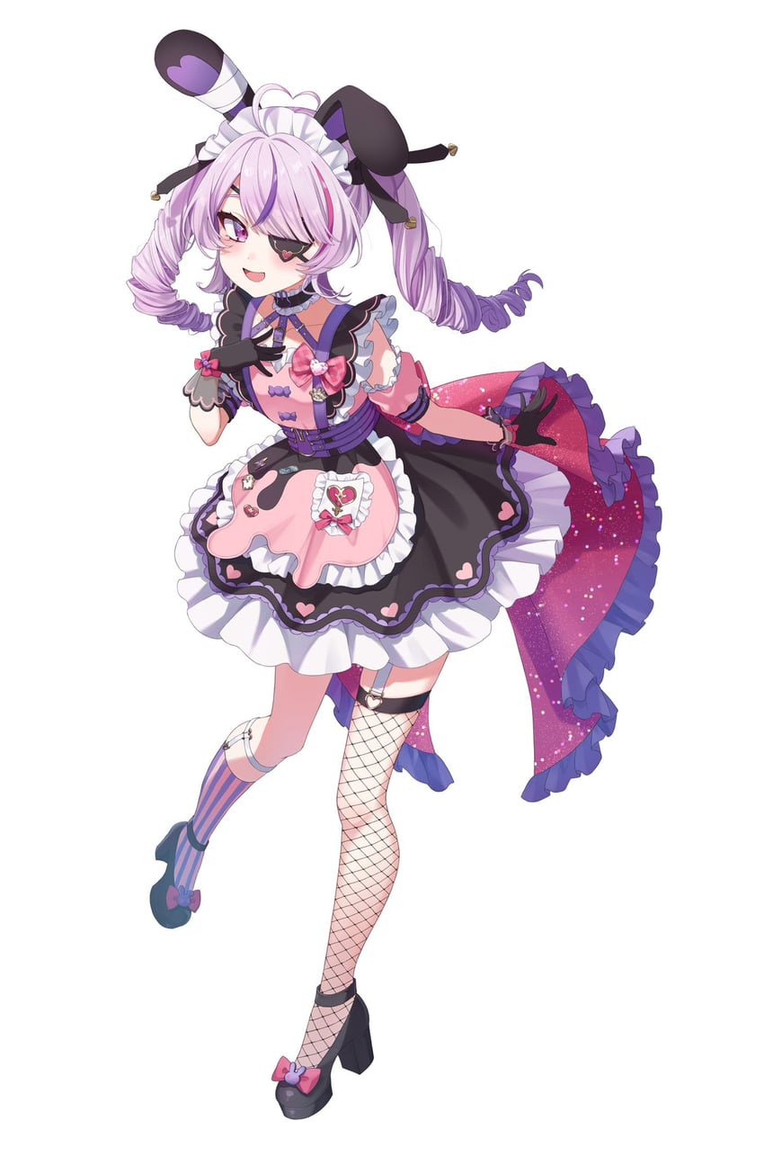 maria marionette (nijisanji and 1 more) drawn by 2mugi