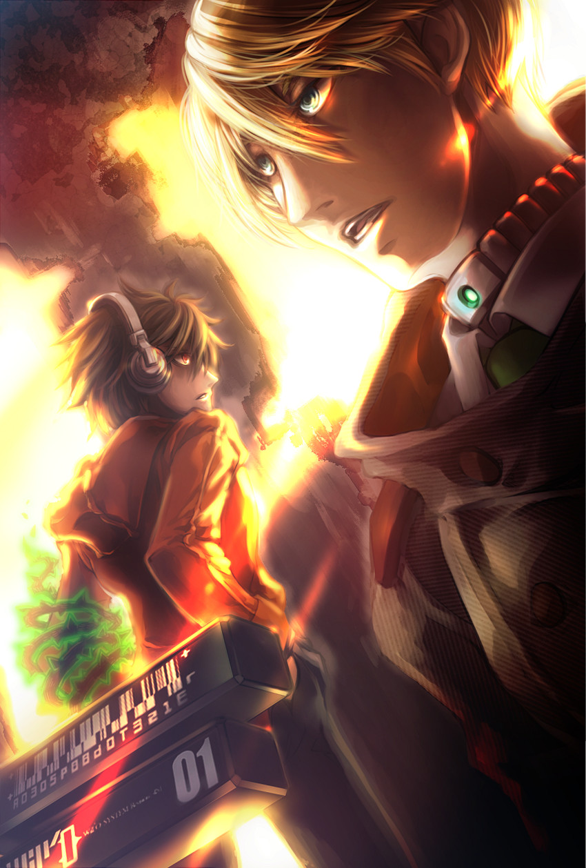 accessory and togabito (freedom wars) drawn by ootsuno_kei