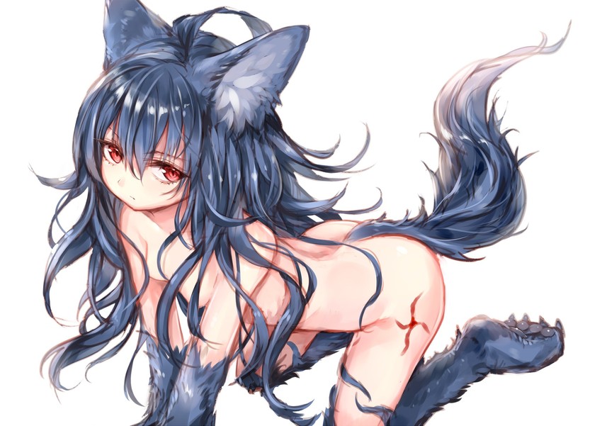 fenrir (granblue fantasy and 1 more) drawn by sukemyon