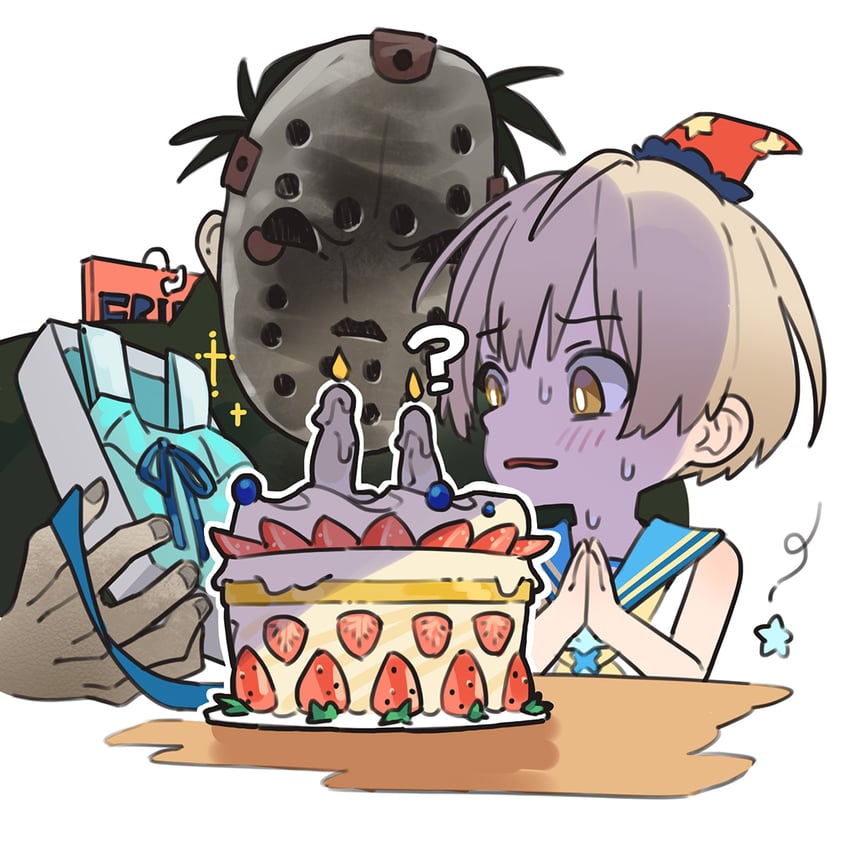 jason voorhees (original and 1 more) drawn by mubo