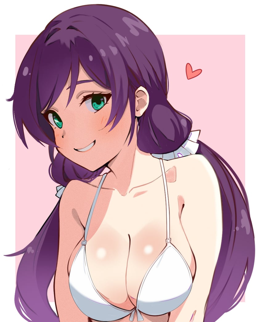 tojo nozomi (love live! and 1 more) drawn by gozuu