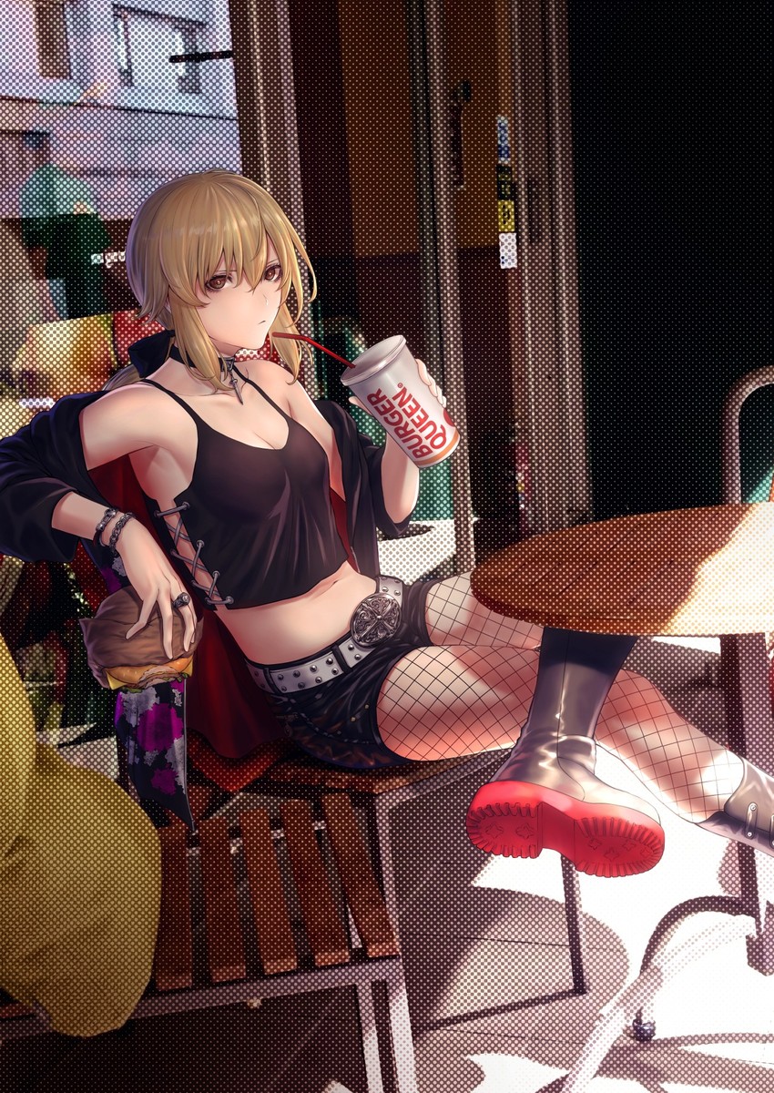 artoria pendragon and saber alter (fate and 1 more) drawn by mugetsu2501
